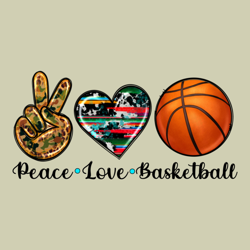 Peace Love Basketball Heavy Core Tee by Artiststas | Teevron
