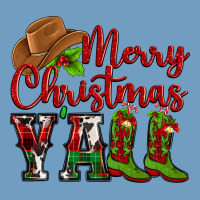 Merry Christmas Y'all Cowboy Urban Heavy Tee | Teevron