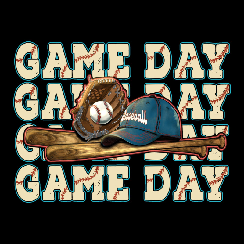 Game Day Baseball Zipper Hoodie by HowdyJamesFarm | Teevron