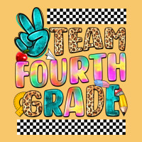 Team Fourth Grade Vintage Hoodie | Teevron