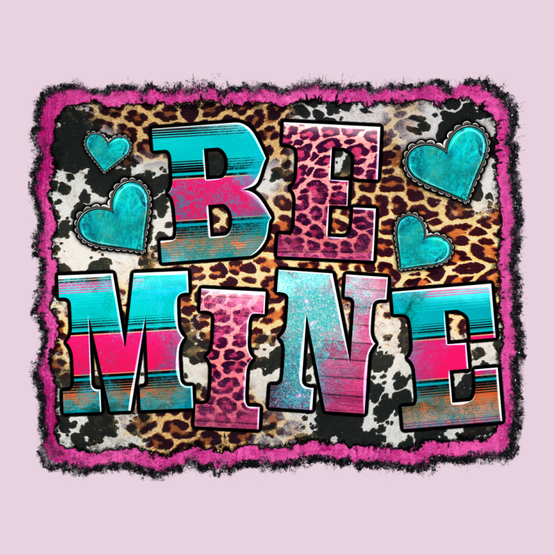 Be Mine Western Valentine's Day Ladies Tee by AdoDesignShop | Teevron
