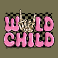 Wild Child Pink Skeleton Vintage Hoodie | Teevron