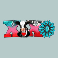 Xoxo With Cow Heavy Core Tee | Teevron
