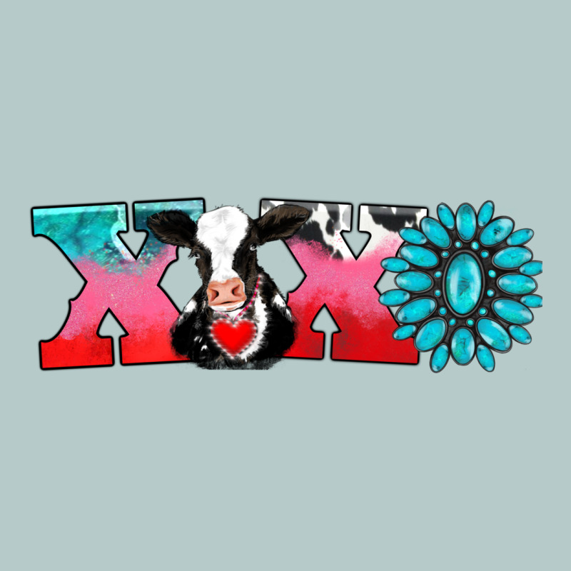 Xoxo With Cow Heavy Core Tee by AdoDesignShop | Teevron