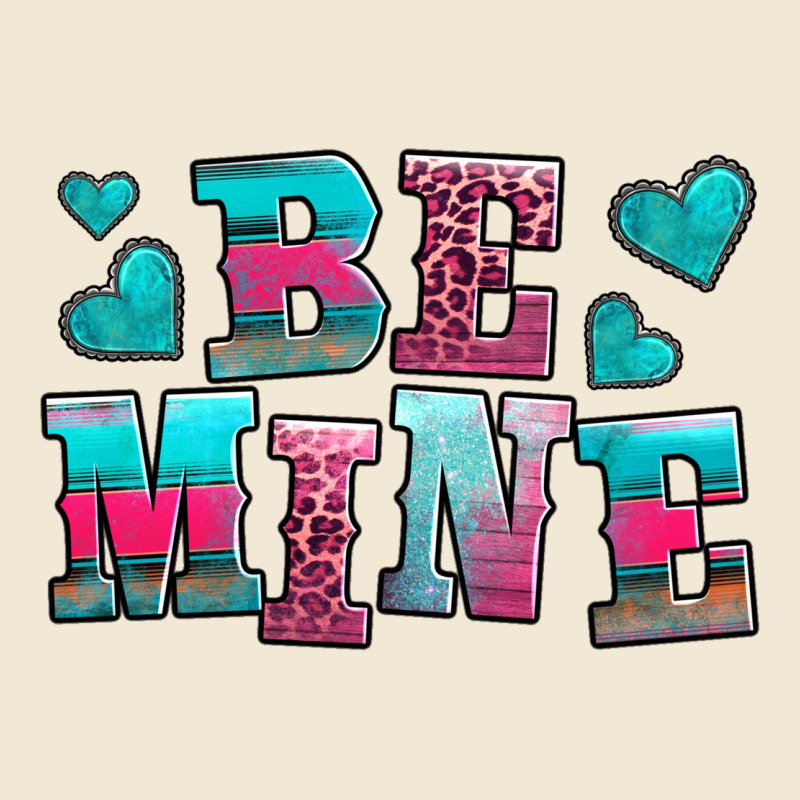 Be Mine Western Valentine's Day No Background Ladies Tee by AdoDesignShop | Teevron