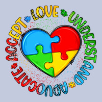 Autism Awareness Puzzle Heart Love Understand Advo Long Sleeve Tee | Teevron