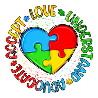 autism awareness puzzle heart love understand advo | Teevron