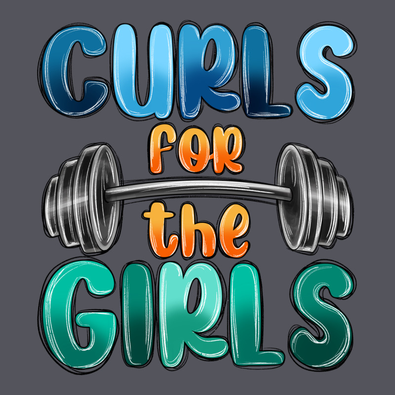 Curls For The Girls Vintage Hoodie by MaliasSmallBusiness | Teevron