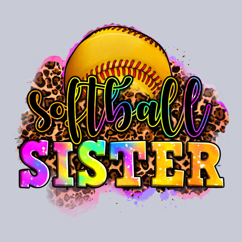 Softball Sister Heavyweight Hoodie by OliviaCreatesArt | Teevron