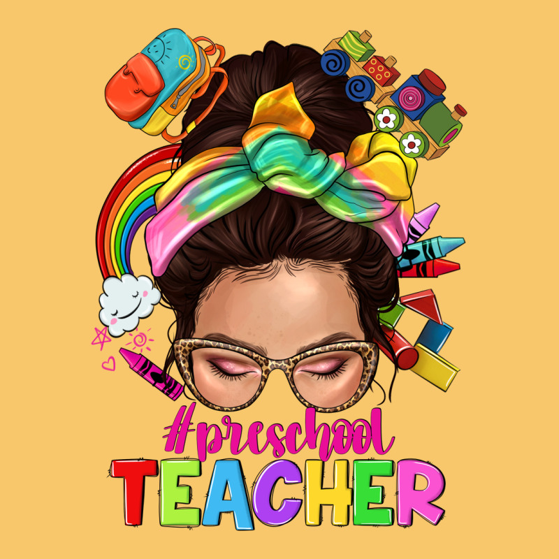 Preschool Teacher Vintage Hoodie by NancyCooperArtShop | Teevron