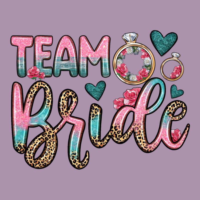 Team Bride Heavyweight Hoodie by OliviaCreatesArt | Teevron