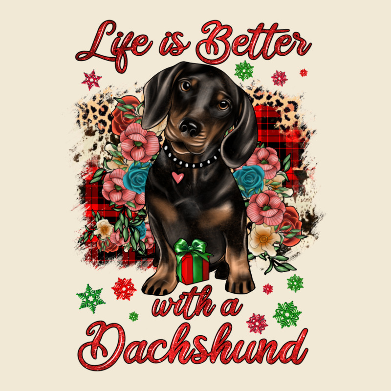 Christmas Life Is Better With A Dachshund Premium Tee by JahusDesignShop | Teevron