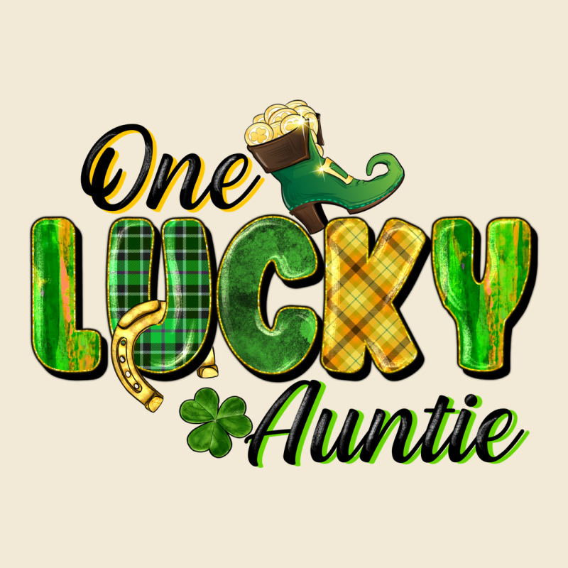 One Lucky Auntie St. Patrick's Day Premium Hoodie by CowGirlArtShop | Teevron