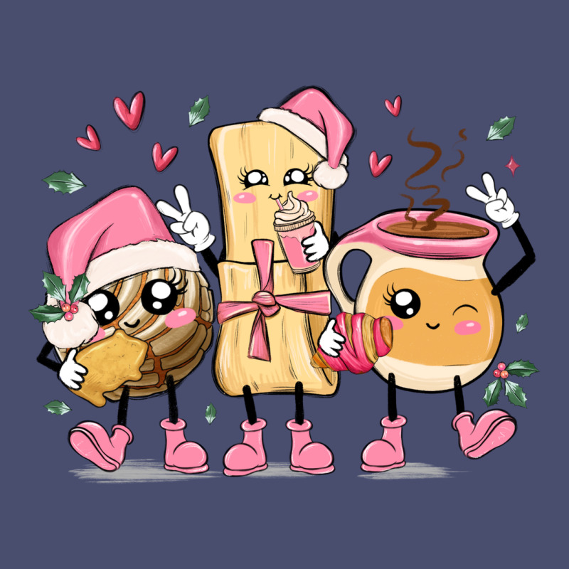Mexican Christmas Pan Dulce Cartoon Characters Vintage Tee by MaliasSmallBusiness | Teevron