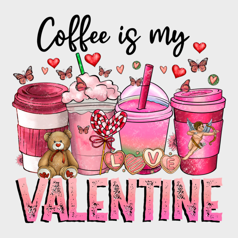 Coffee Is My Valentine Urban Hoodie by CowhideDigitalArt | Teevron