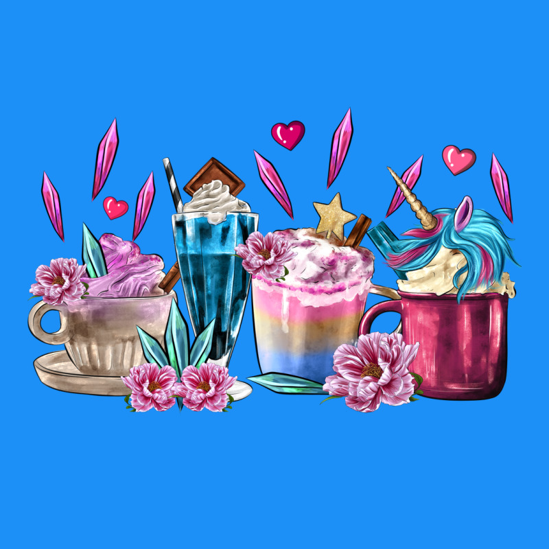Unicorn Coffee Cups Classic Tee by MaliasSmallBusiness | Teevron