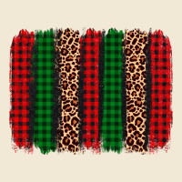 Christmas Glitter Leopard Brushstroke Ladies Tee | Teevron