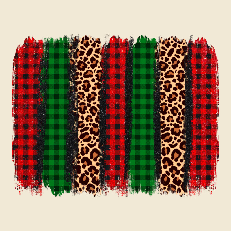 Christmas Glitter Leopard Brushstroke Ladies Tee by AdoDesignShop | Teevron