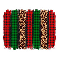 christmas glitter leopard brushstroke | Teevron
