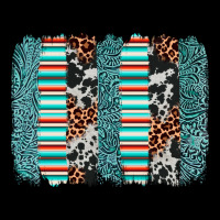 Serape Leopard Cowhide  Brushstroke Ladies Tee | Teevron