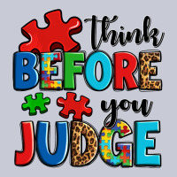 Think Before You Judge Heavyweight Hoodie | Teevron