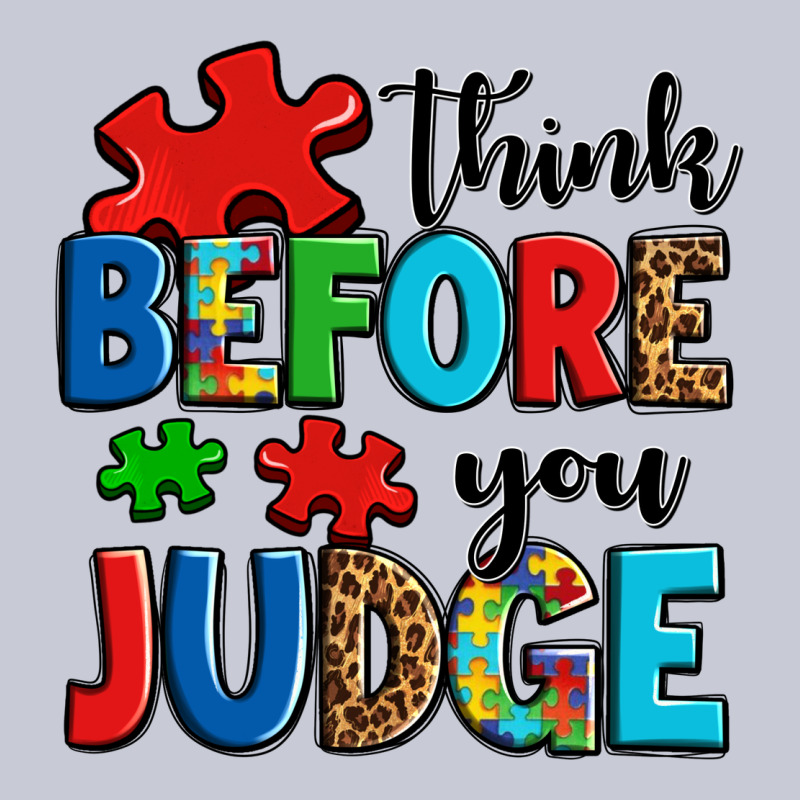Think Before You Judge Heavyweight Hoodie by OliviaCreatesArt | Teevron