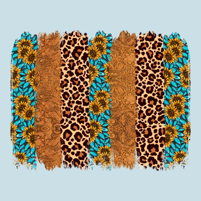 Leopard Gemstone Brushstroke Ladies Tee by AdoDesignShop | Teevron