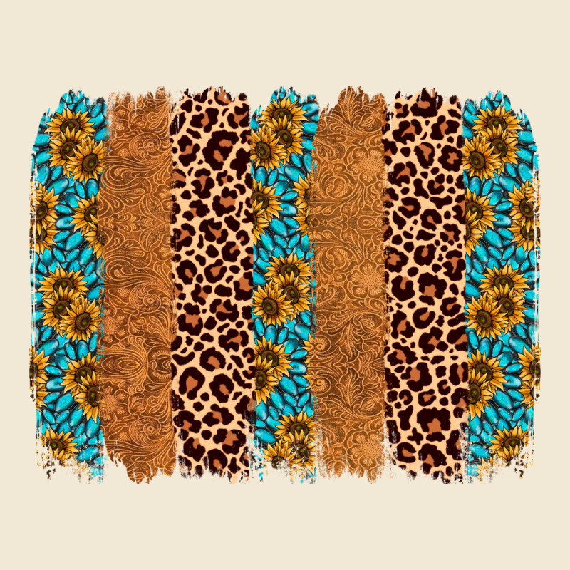 Leopard Gemstone Brushstroke Ladies Tee by AdoDesignShop | Teevron