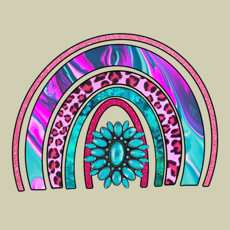 Rainbow And Gemstone Heavy Core Tee by AdoDesignShop | Teevron