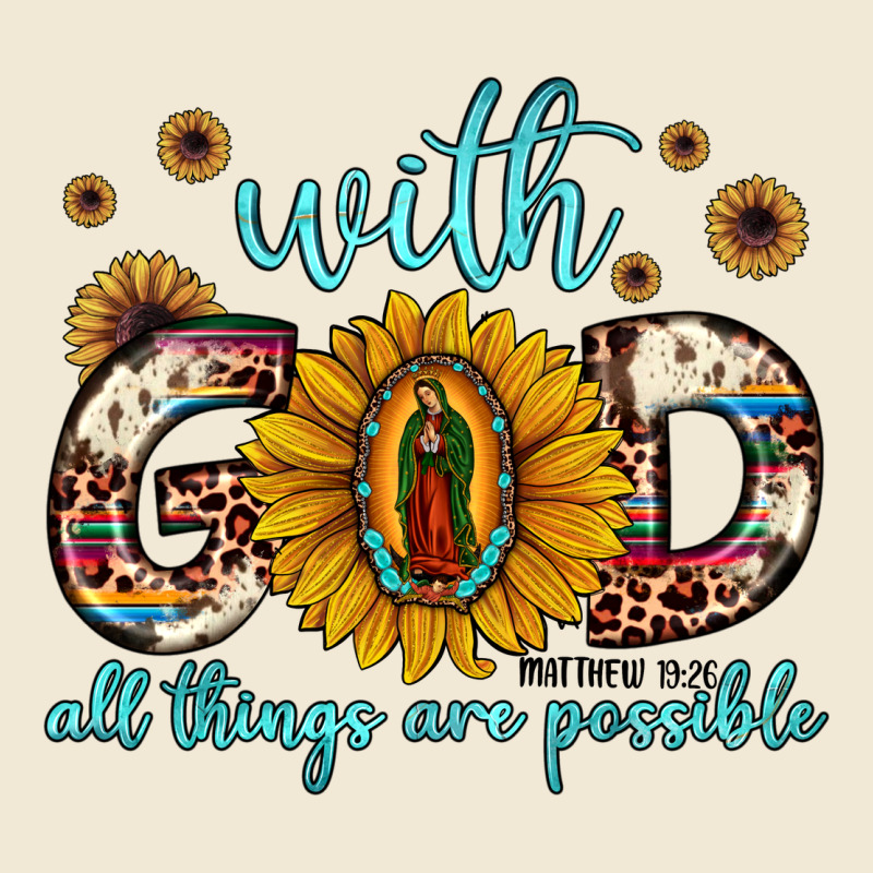 With God All Things Are Possible Matthew 19 26 Premium Tee by JahusDesignShop | Teevron