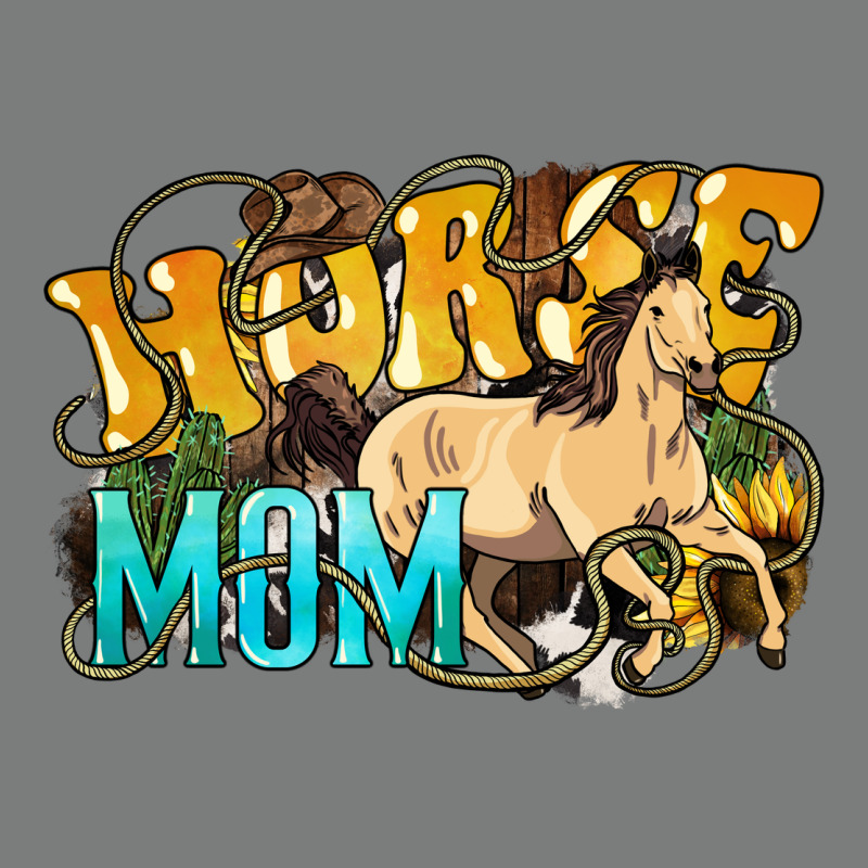 Horse Mom Rope Mother's Day Premium Hoodie by HowdyJamesFarm | Teevron