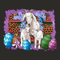 Goat Family Eggs Flowers Leopard Serape Glitter Heavy Core Tee | Teevron