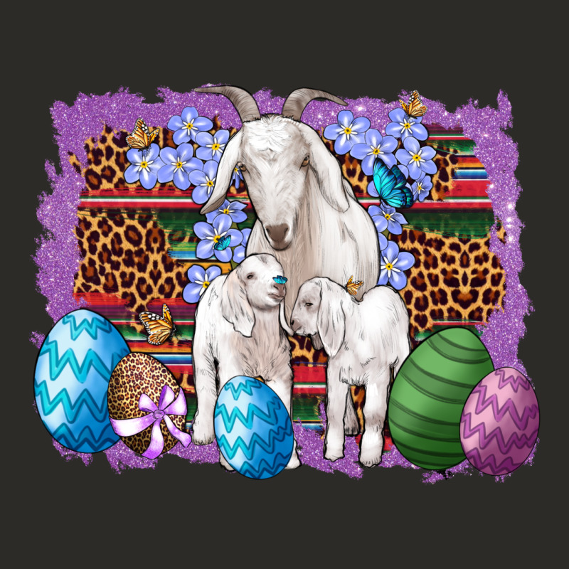 Goat Family Eggs Flowers Leopard Serape Glitter Heavy Core Tee by Artiststas | Teevron