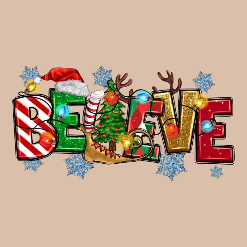 Christmas Believe Urban Heavy Tee by MaliasSmallBusiness | Teevron