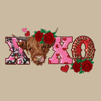 Xoxo Highland Cow Long Sleeve Tee | Teevron