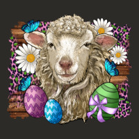 Easter Sheep Eggs Butterfly Daisys Leopard Glitter Wooden Heavy Core Tee | Teevron