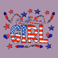 All American Girl Doodle Letters Heavyweight Hoodie | Teevron