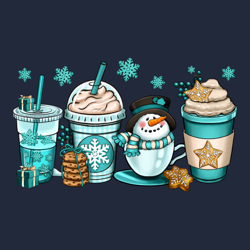Winter Coffee Cups Premium Sweatshirt by OliviaCreatesArt | Teevron