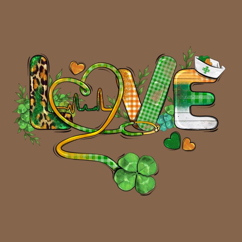 St. Patricks Day Nurse Love Medical Love Premium Tee by BarkalooDesign | Teevron