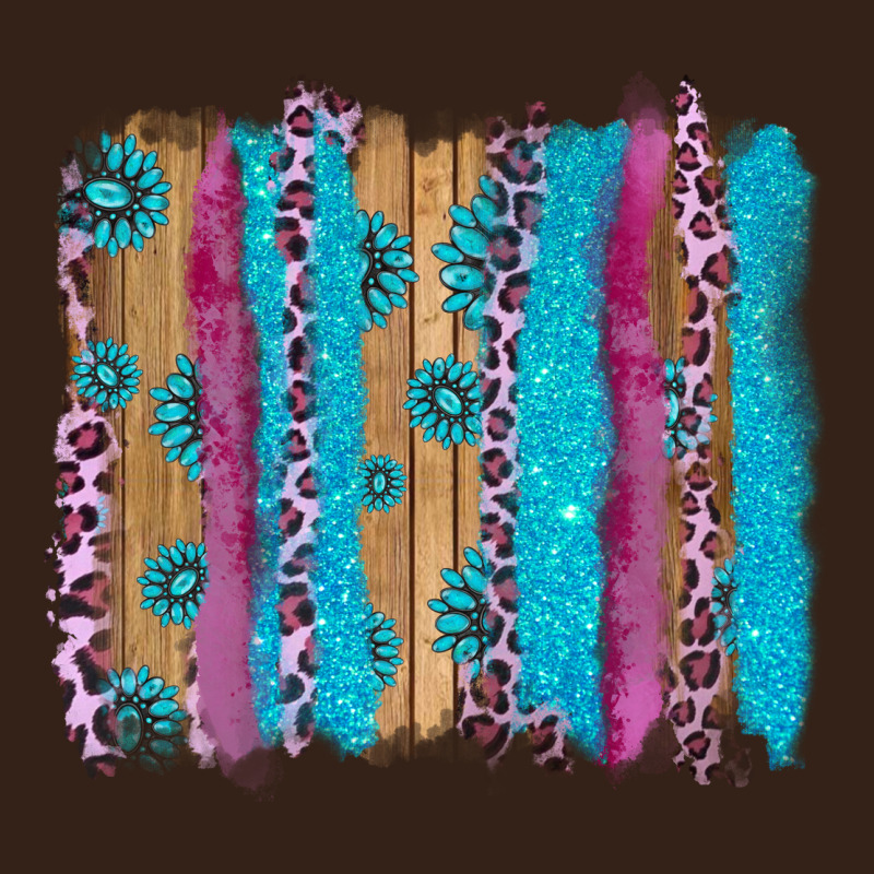 Gemstone And Pink Leopard Brushstrok Heavy Core Tee by AdoDesignShop | Teevron