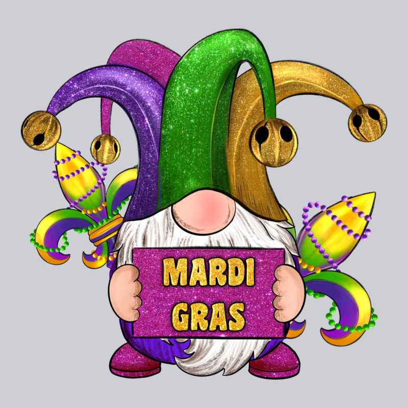 Mardi Gras Gnomes Fleur De Lis Heavyweight Sweatshirt by RanaPortraitStore | Teevron