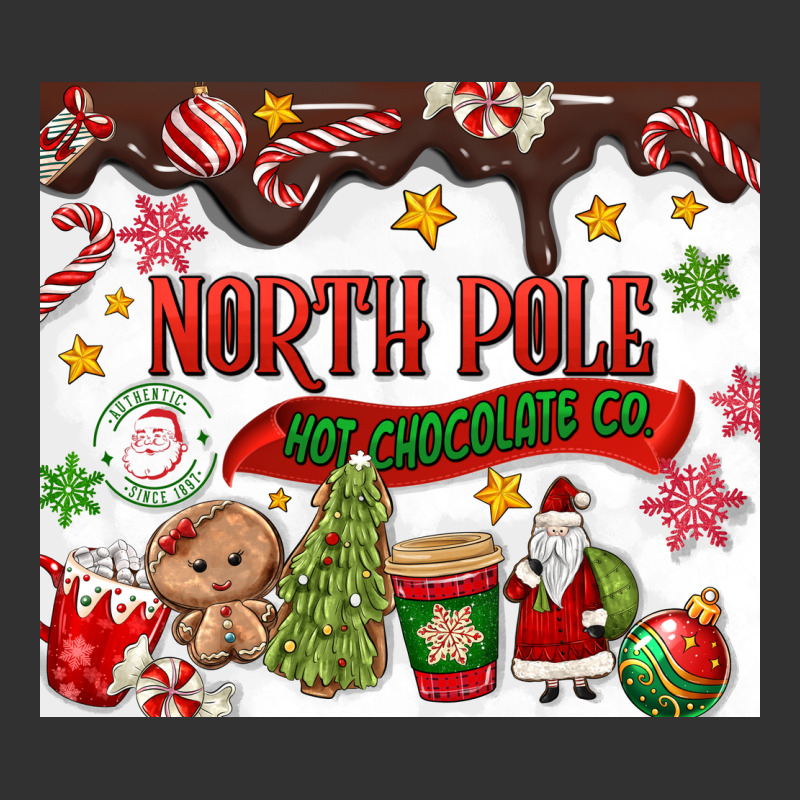 North Pole Hot Chocolate Christmas Urban Heavy Tee by MaliasSmallBusiness | Teevron