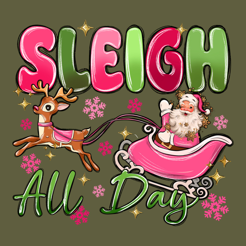Sleigh All Day Vintage Tee by MaliasSmallBusiness | Teevron