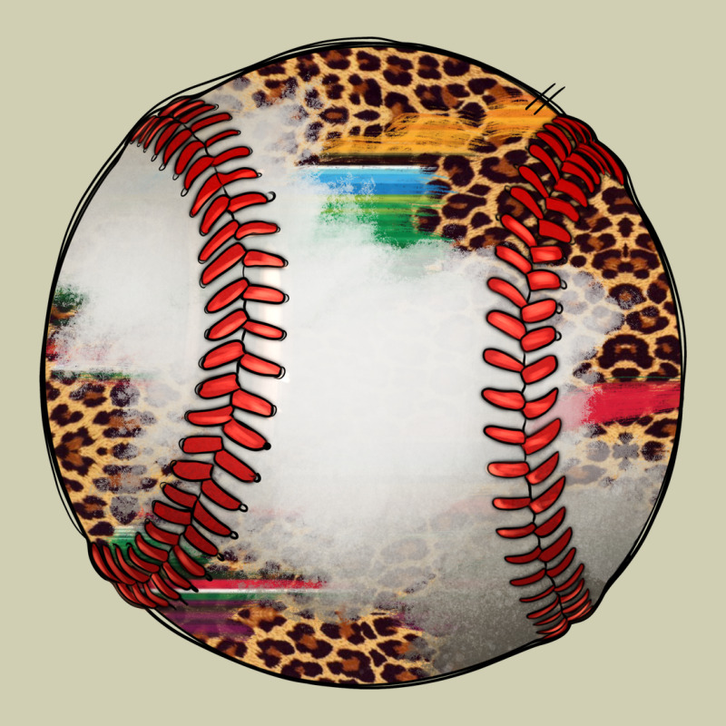 Western Baseball Leopard Serape Pattern Heavy Core Tee by Artiststas | Teevron