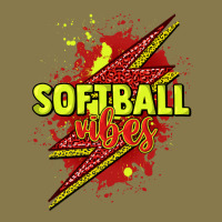 Softball Vibes Lightning Bolt Premium Hoodie | Teevron