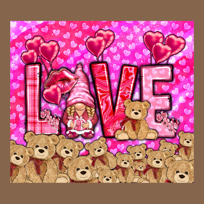 Love Gnome With Bear Premium Tee by NancyCooperArtShop | Teevron