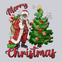 Merry Christmas Black Santa Classic Tee | Teevron