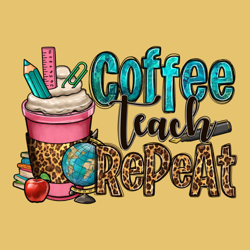 Coffee Teach Repeat Premium Sweatshirt by OliviaCreatesArt | Teevron