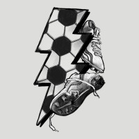 Lightning Bolt Soccer Zipper Hoodie | Teevron