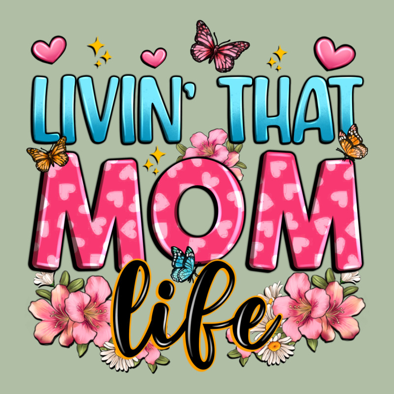 Livin' That Mom Life Urban Heavy Tee by JahusDesignShop | Teevron
